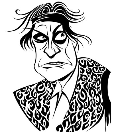 Antonin Artaud as Marat by Neale Osborne